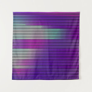  illustration of an abstract glitch background. Cy Tapestry