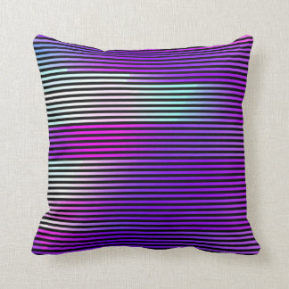  illustration of an abstract glitch background. Cy Throw Pillow
