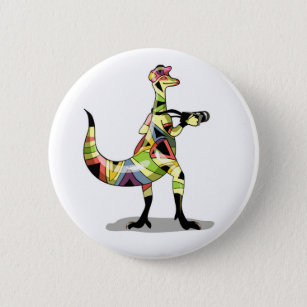 Illustration Of An Iguanodon Photographer. Button