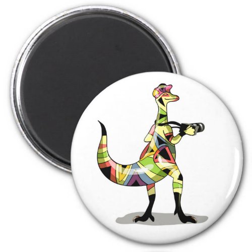 Illustration Of An Iguanodon Photographer Magnet