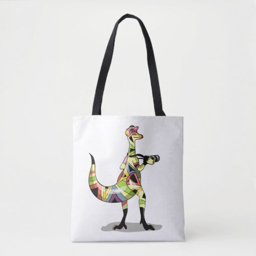 Illustration Of An Iguanodon Photographer Tote Bag