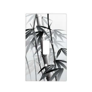 Illustration of an Oriental style painting Light Switch Cover