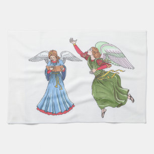 Illustration of Angels Kitchen Towel