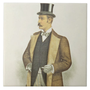 Illustration of British Costume, pub. by the John Ceramic Tile