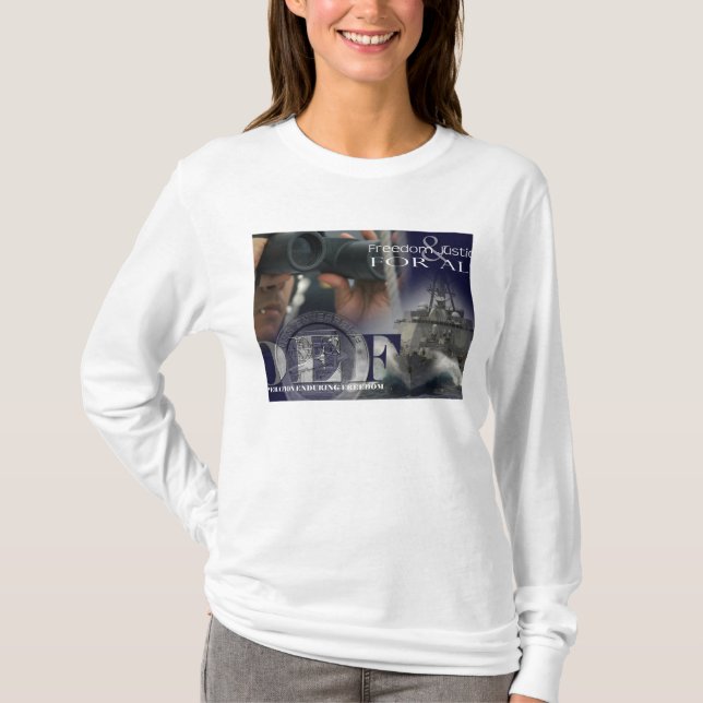 Illustration of crew members T-Shirt (Front)