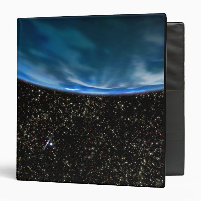 Illustration of Earth's horizon Binder (Front/Inside)