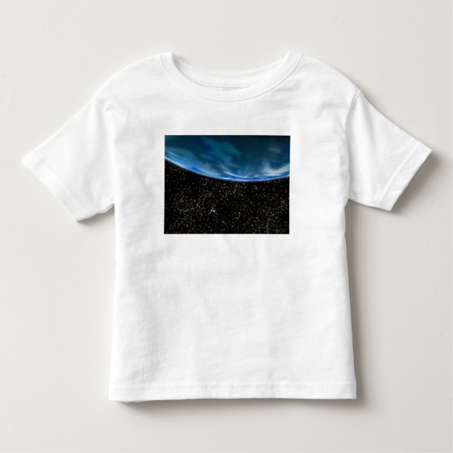 Illustration of Earth's horizon Toddler T-shirt (Front)