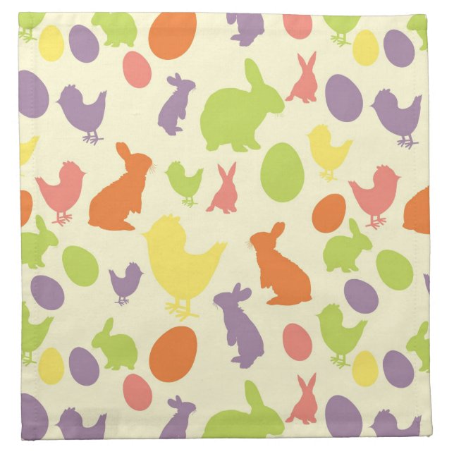 Illustration of Easter background Cloth Napkin (Front)