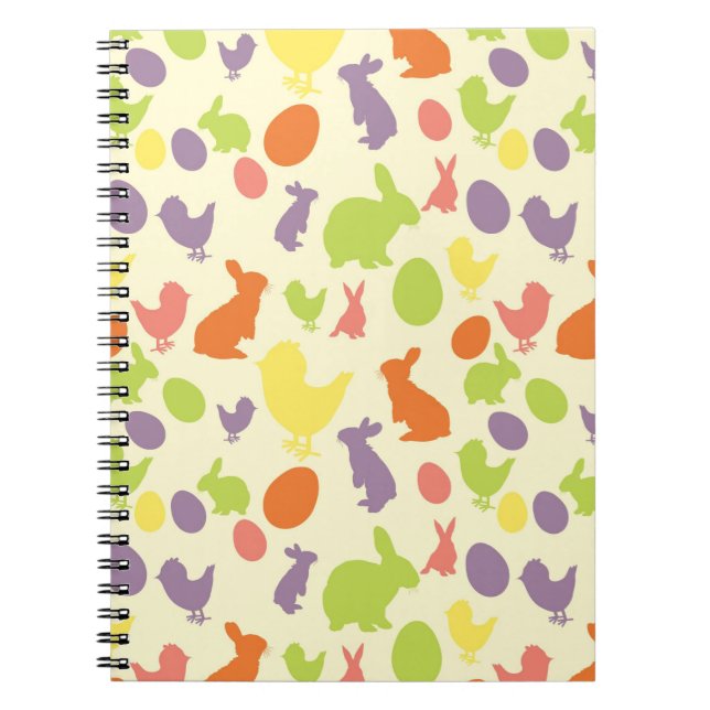 Illustration of Easter background Notebook (Front)