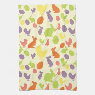 Illustration of Easter background Towel