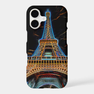 Illustration of Eiffel Tower - Paris, France iPhone 17 Case