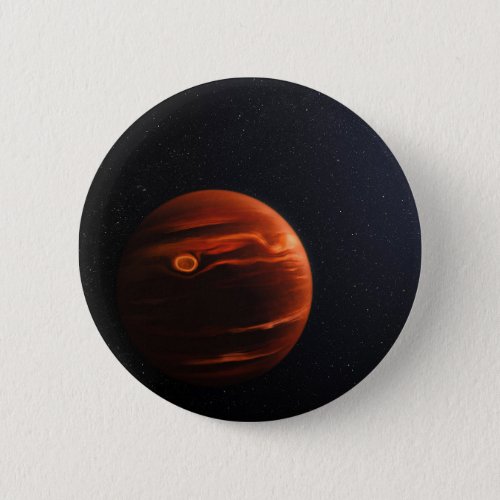 Illustration Of Exoplanet Vhs 1256 B And Its Stars Button