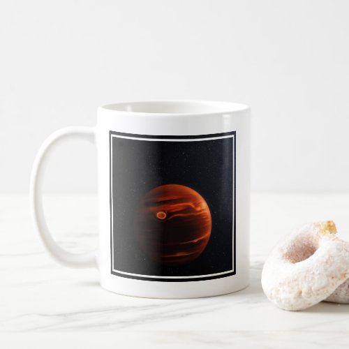 Illustration Of Exoplanet Vhs 1256 B And Its Stars Coffee Mug