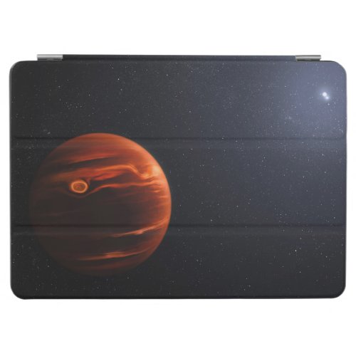 Illustration Of Exoplanet Vhs 1256 B And Its Stars iPad Air Cover