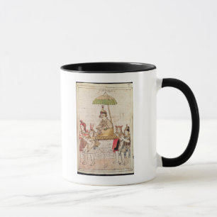 Illustration of Huascar Inca Mug