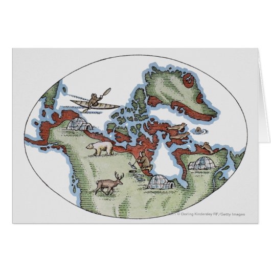 Illustration of Inuit territory (Front Horizontal)