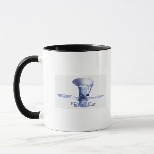 Illustration of Magellan spacecraft Mug (Left)