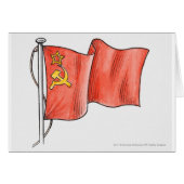 Illustration of Soviet flag (Front Horizontal)