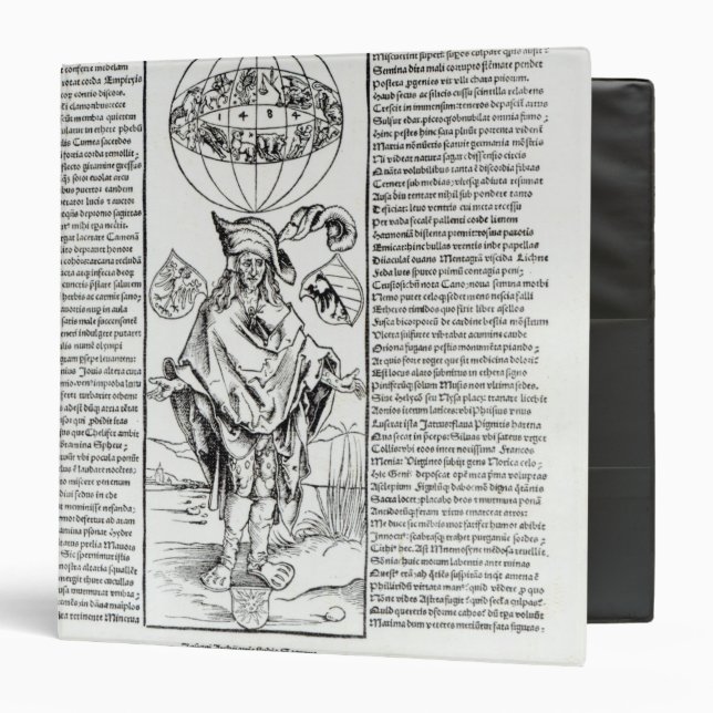 Illustration of Syphilis, 1496 Binder (Front/Inside)