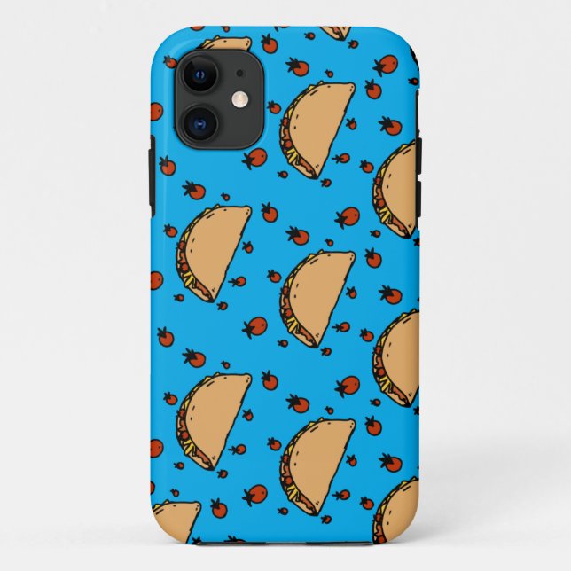 Illustration of tacos Case-Mate iPhone case (Back)