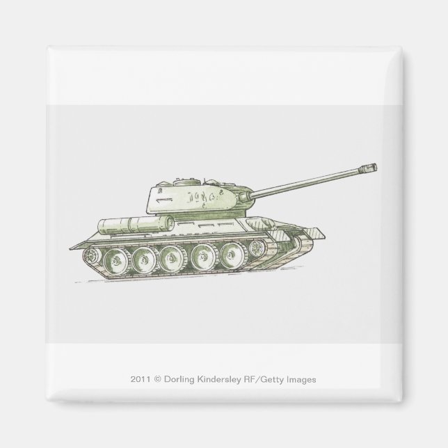 Illustration of tank magnet (Front)