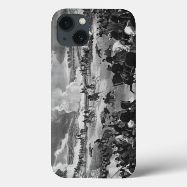Illustration of the Battle of Gettysburg Case-Mate iPhone Case (Back)