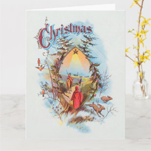 Illustration of the Biblical Magi Holiday Card