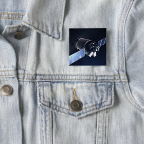 Illustration Of The Dragon Xl Spacecraft. Button
