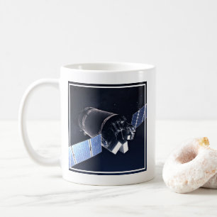 Illustration Of The Dragon Xl Spacecraft. Coffee Mug