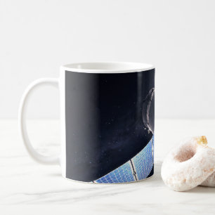 Illustration Of The Dragon Xl Spacecraft. Coffee Mug
