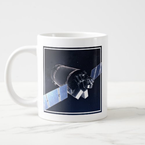 Illustration Of The Dragon Xl Spacecraft Giant Coffee Mug