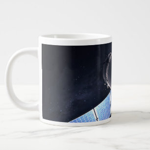 Illustration Of The Dragon Xl Spacecraft. Giant Coffee Mug