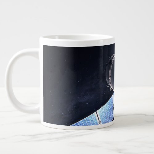 Illustration Of The Dragon Xl Spacecraft Giant Coffee Mug