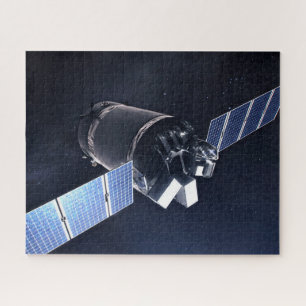 Illustration Of The Dragon Xl Spacecraft. Jigsaw Puzzle