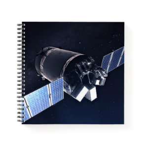 Illustration Of The Dragon Xl Spacecraft. Notebook