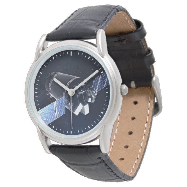 Illustration Of The Dragon Xl Spacecraft. Watch (Angled)