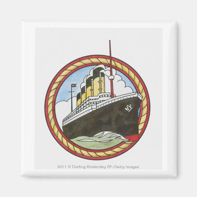 Illustration of Titanic Magnet (Front)