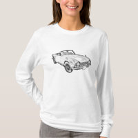 Illustration Of Triumph Tr4 Sports Car