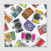 Illustration pattern photography camera (Front)