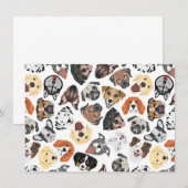 Illustration Pattern sweet Domestic Dogs (Front/Back)
