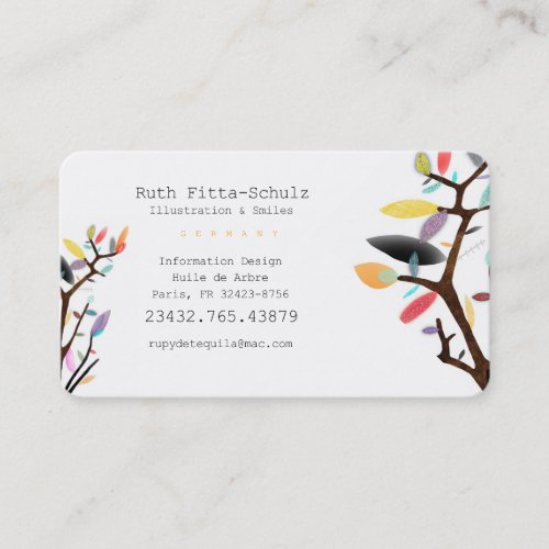 Illustration  Poetry Services Appointment Card