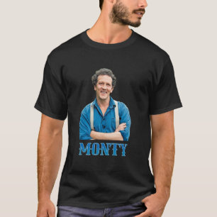 Illustration Pop Art Monty Don TV Presenter Garden T-Shirt