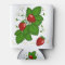 Illustration - strawberry bush with berries and fl