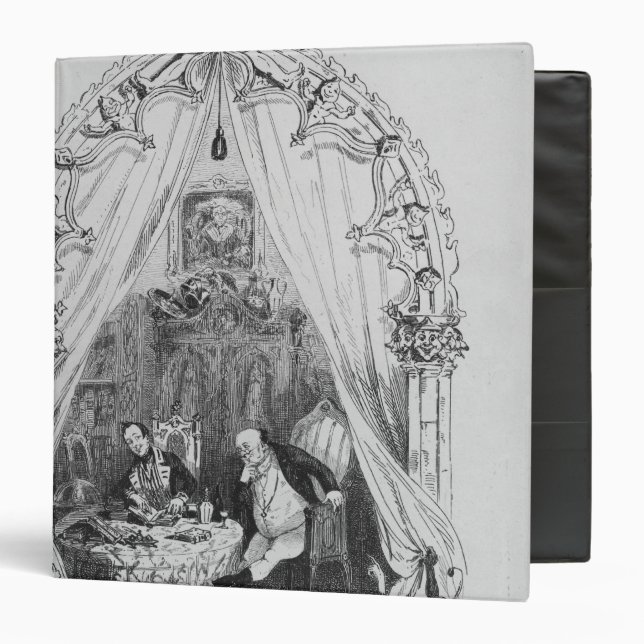 Illustration `The Pickwick Papers' by Charles Binder (Front/Inside)