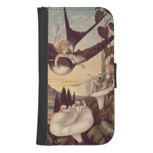 Illustration to 'Thumbkinetta', by Hans Christian Galaxy S4 Wallet Case