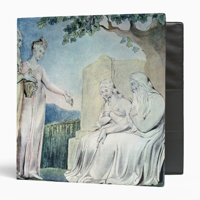 Illustrations of the Book of Job Binder (Front/Inside)