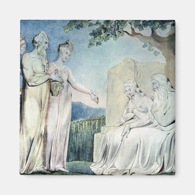 Illustrations of the Book of Job Magnet (Front)