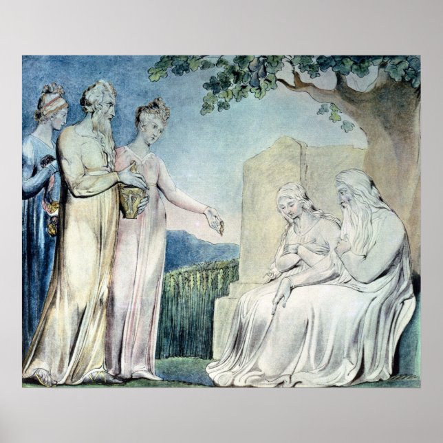 Illustrations of the Book of Job Poster (Front)