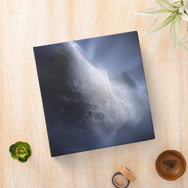 Illustrative Close-Up The Comet Tempel. 3 Ring Binder (In Situ)