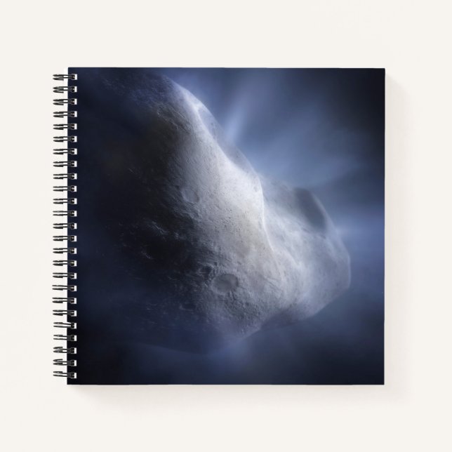 Illustrative Close-Up The Comet Tempel. Notebook (Front)